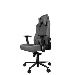 Arozzi Vernazza Soft Fabric Gaming Chair - Black | Ultimate Comfort & Style for Gamers